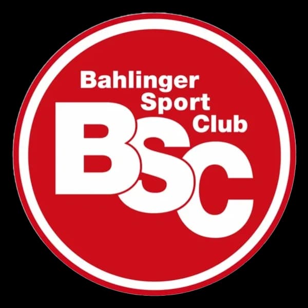 Logo des Bahlinger Sport Clubs in Rot und Weiß mit den Buchstaben BSC.