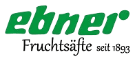 Logo von Ebner Fruchtsäfte, grüne Schrift.