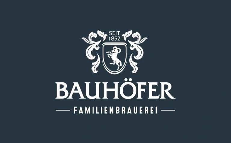 Logo der Privatbrauerei Bauhöfer aus Renchen-Ulm.